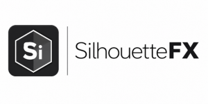 SilhouetteFX logo with a black rounded square containing a white hexagon and 'Si' monogram, followed by the SilhouetteFX wordmark.