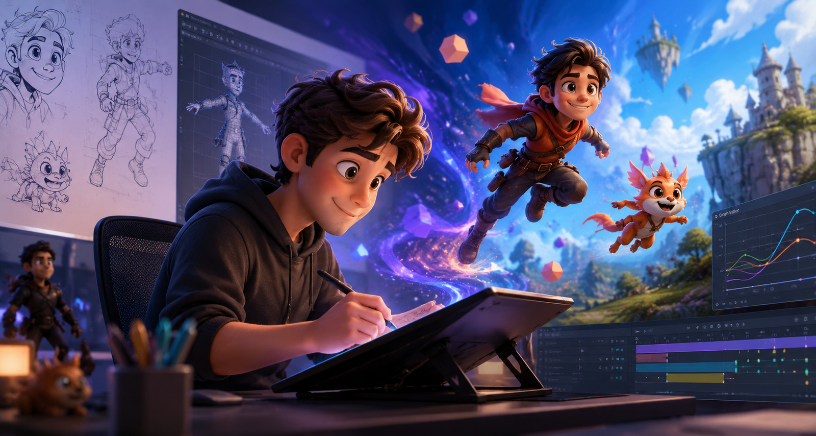 Master Program Animation course Training Center In Hyderabad